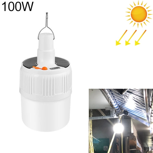 03-TD 100W 42 LEDs SMD 5730 Lighting Emergency Light Solar Rechargeable LED Bulb Light Camping Light with Battery Display