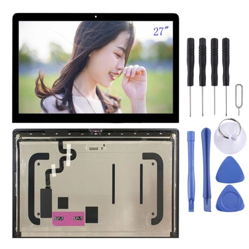 LCD Screen and Digitizer Full Assembly for Apple iMac A1419 27 inch Retina 5K (2017) LM270QQ1 New 661-03255(Black)