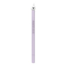 LOVE MEI For Apple Pencil 2 Middle Finger Shape Stylus Pen Silicone Protective Case Cover (Purple)