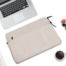 Diamond Pattern Portable Waterproof Sleeve Case Double Zipper Briefcase Laptop Carrying Bag for 13-13.3 inch Laptops (Tarnish)