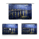 3 in 1 MB-FB15 (344) Full Top Protective Film + Full Keyboard Protector Film + Bottom Film Set for MacBook Pro 13.3 inch DVD ROM(A1278), US Version