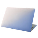 Cream Style Printing Laptop Plastic Protective Case for MacBook Retina 15.4 inch A1398 (Pink Blue)