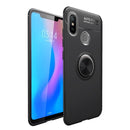 Shockproof TPU Case for Vivo Y91, with Holder (Black)