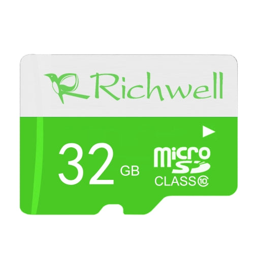 Richwell 32GB High Speed Class 10 Micro SD(TF) Memory Card