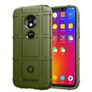 Full Coverage Shockproof TPU Case for Motorola Moto G7 Play (Army Green)