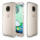For Motorola Moto G6 Plus Acrylic + TPU Shockproof Transparent Armor Protective Back Cover Case (Transparent)
