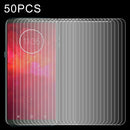 50 PCS 0.26mm 9H 2.5D Tempered Glass Film for Motorola Moto Z3 Play