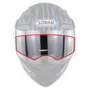 Soman Motorcycle Helmet Visor Anti-fog PC Shield Helmet Film