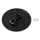 MB-OC029-BK Motorcycle Aluminum Oil Box Cover for Kawasaki FZX-6R / ZX-6RF 1-3 (Black)