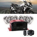 Speedpark Motorcycle Waterproof Audio MP3 USB Alarm FM Bluetooth Amplifier Anti-Theft Speaker