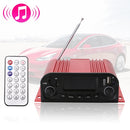 Speedpark Motorcycle / Car Professional Power Amplifier USB Audio LCD Display Adjustable Radio