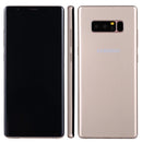 For Galaxy Note 8 Dark Screen Non-Working Fake Dummy Display Model(Gold)