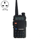 BaoFeng BF-F8HP 8W Dual Band Two-Way Radio VHF UHF Handheld Walkie Talkie, UK Plug(Black)