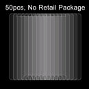 50 PCS for Oneplus Three 0.26mm 9H Surface Hardness 2.5D Explosion-proof Tempered Glass Film, No Retail Package