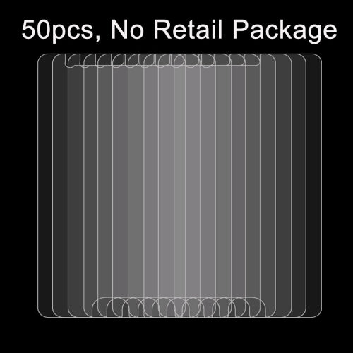 50 PCS for Oneplus Three 0.26mm 9H Surface Hardness 2.5D Explosion-proof Tempered Glass Film, No Retail Package