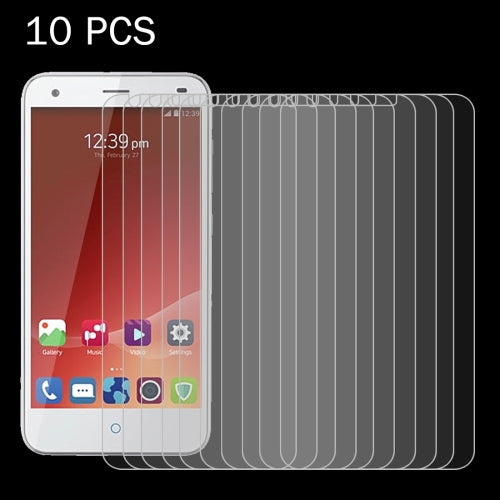 10 PCS for ZTE Blade S6 0.26mm 9H Surface Hardness 2.5D Explosion-proof Tempered Glass Screen Film