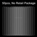 50 PCS for LG Stylo 3 0.26mm 9H Surface Hardness Explosion-proof Non-full Screen Tempered Glass Screen Film