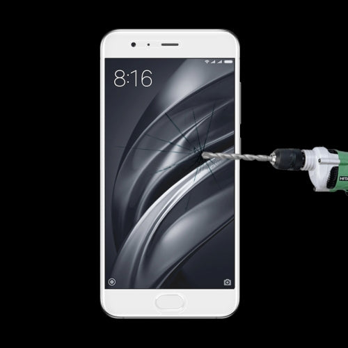 For Xiaomi Mi 6 0.26mm 9H Surface Hardness Explosion-proof Non-full Screen Tempered Glass Screen Film