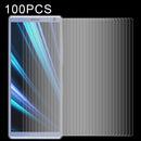 100 PCS 0.26mm 9H 2.5D Explosion-proof Tempered Glass Film for Sony Xperia XA3