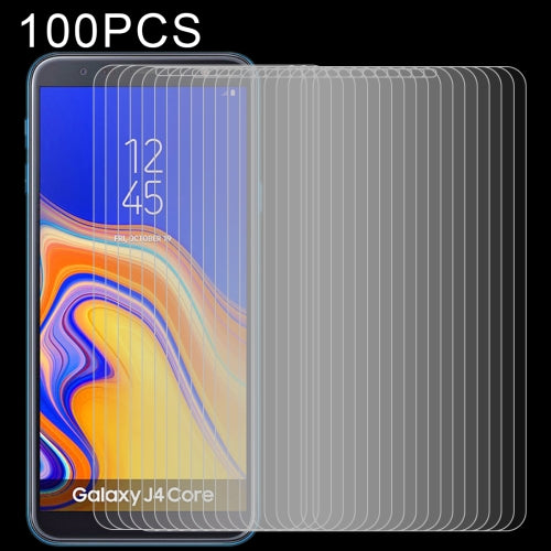 100 PCS 0.26mm 9H 2.5D Explosion-proof Tempered Glass Film for Galaxy J4 Core