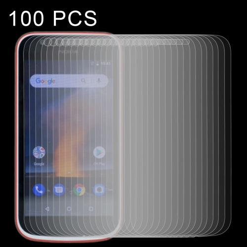 100 PCS 0.26mm 9H 2.5D Tempered Glass Film for Nokia 1