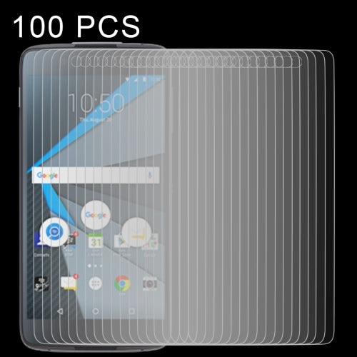 100 PCS 0.26mm 9H 2.5D Tempered Glass Film for Blackberry DTEK50