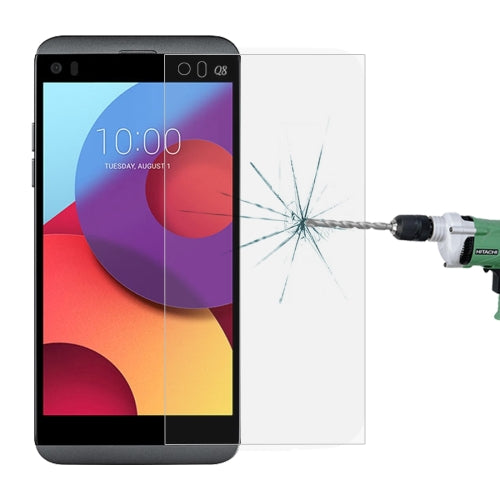 0.26mm 9H 2.5D Tempered Glass Film for LG Q8