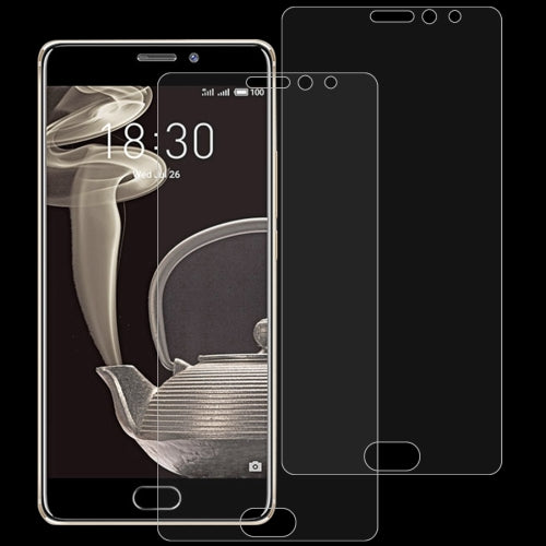 2 PCS 0.26mm 9H 2.5D Tempered Glass Film for Meizu PRO 7 Plus