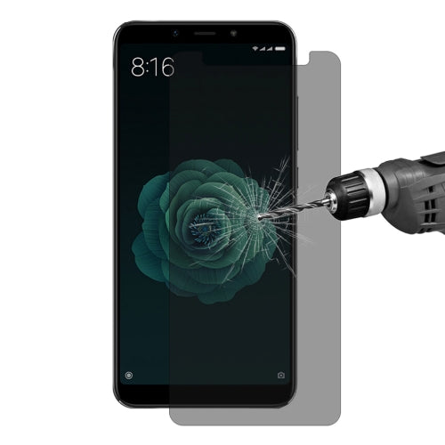 ENKAY Hat-Prince 0.26mm 9H 2.5D Privacy Anti-glare Tempered Glass Film for Xiaomi Mi A2 / Mi 6 X