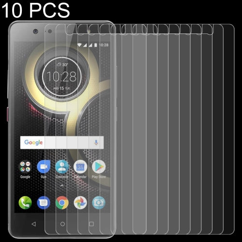 10 PCS 0.26mm 9H 2.5D Tempered Glass Film for Lenovo K8 Plus