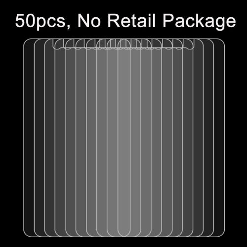 50 PCS for LETV Le Pro 3 0.26mm 9H Surface Hardness 2.5D Explosion-proof Tempered Glass Screen Film, No Retail Package