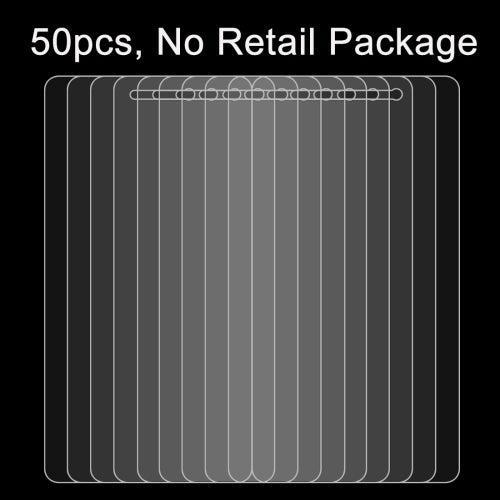 50 PCS for Lenovo K6 Note 0.26mm 9H Surface Hardness 2.5D Explosion-proof Tempered Glass Screen Film, No Retail Package