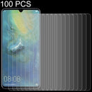 100 PCS 0.26mm 9H 2.5D Transparent Transparent Tempered Glass Film for Huawei Mate 20 X