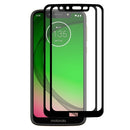 2 PCS ENKAY Hat-prince Full Glue 0.26mm 9H 2.5D Tempered Glass Film for Motorola Moto G7 Play