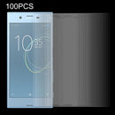 100 PCS for Sony Xperia XZs 0.26mm 9H Surface Hardness Explosion-proof Non-full Screen Tempered Glass Screen Film