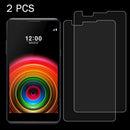 2 PCS For LG X Power 0.26mm 9H Surface Hardness 2.5D Explosion-proof Tempered Glass Screen Film