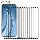 For Xiaomi Mi 10S 5G 25 PCS 3D Curved Edge Full Screen Tempered Glass Film