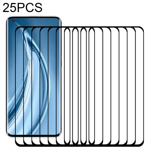 For Xiaomi Mi 10S 5G 25 PCS 3D Curved Edge Full Screen Tempered Glass Film