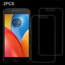 2 PCS for Motorola Moto C 0.3mm 9H Surface Hardness 2.5D Explosion-proof Tempered Glass Full Screen Film
