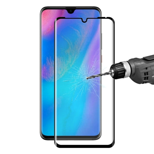 ENKAY Hat-Prince 0.26mm 9H 3D Explosion-proof Full Screen Curved Heat Bending Tempered Glass Film for Huawei P30 Pro (Black)