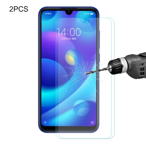 2 PCS ENKAY Hat-prince 0.26mm 9H 6D Full Screen Tempered Glass Protective Film for Xiaomi Play
