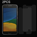 2 PCS for Motorola Moto G (5th Gen.) 0.26mm 9H Surface Hardness Explosion-proof Non-full Screen Tempered Glass Screen Film