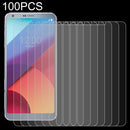 100 PCS for LG G6 0.26mm 9H Surface Hardness Explosion-proof Tempered Glass Screen Film