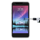 For LG K4 (2017) 0.26mm 9H Surface Hardness Explosion-proof Non-full Screen Tempered Glass Screen Film