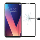 For LG V30 0.26mm 9H Surface Hardness 3D Curved Full Screen Tempered Glass Screen Protector (Black)