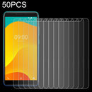 50 PCS 0.26mm 9H 2.5D Tempered Glass Film for Wiko Sunny4 Plus, No Retail Package