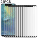 25 PCS 0.3mm 9H Surface Hardness 3D Curved Edge Full Screen Dust-proof Tempered Glass Film for Huawei Mate 20 Pro