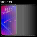 100 PCS 0.26mm 9H 2.5D Explosion-proof Tempered Glass Film for Meizu 16X