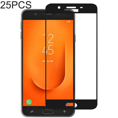 25 PCS Full Glue Full Cover Screen Protector Tempered Glass film for Galaxy J7 Prime 2