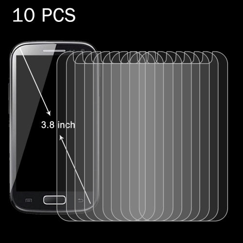 10 PCS 3.8 inch Mobile Phone 0.26mm 9H Surface Hardness 2.5D Explosion-proof Tempered Glass Screen Film